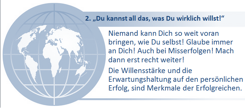 10 Grundsätze für Dein erfolgreiches Leben 2von10