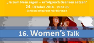 16. Women's Talk im Schlossrestaurant Nordkirchen