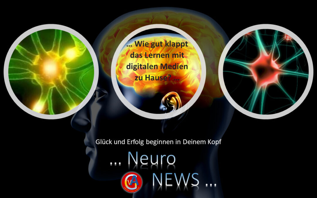 NeuroNews - Wie gut klappt das Lernen mit digitalen Medien zu Hause?